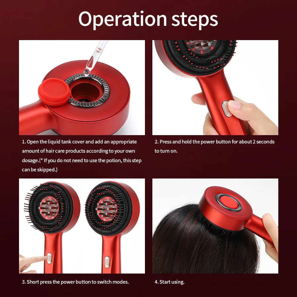 Glamorys™ Electric Hair Scalp Massage Brush