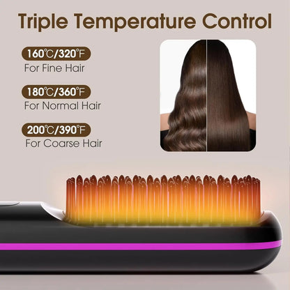 Glamorys™ Ionic Hair Straightening Brush
