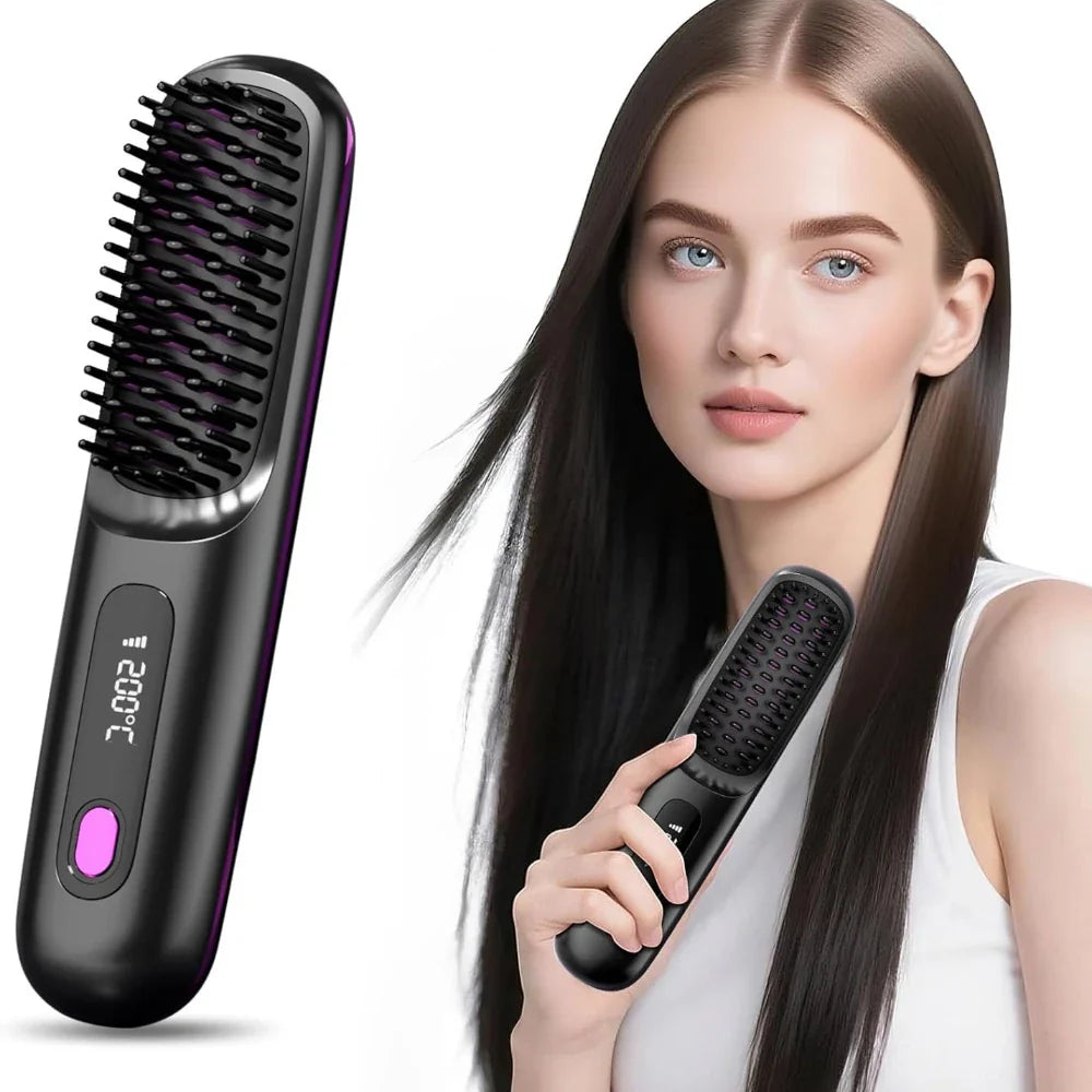 Glamorys™ Ionic Hair Straightening Brush